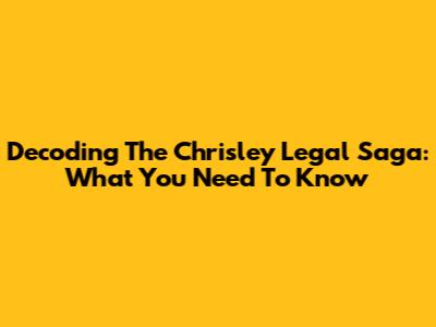 Decoding The Chrisley Legal Saga: What You Need To Know