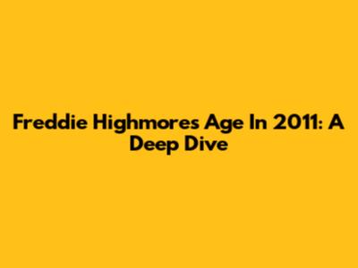 Freddie Highmore's Age In 2011: A Deep Dive