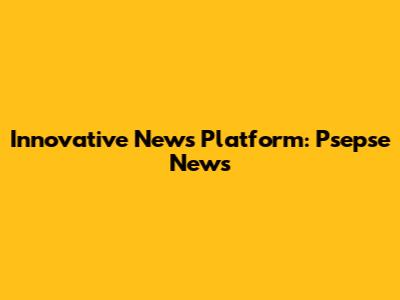 Innovative News Platform: Psepse News