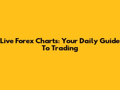 Live Forex Charts: Your Daily Guide To Trading