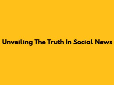Unveiling The Truth In Social News